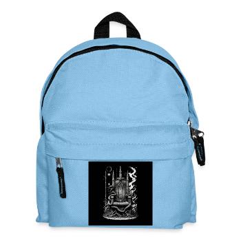 The throne of the fallen sovereign - Kids' Backpack - light blue - Front