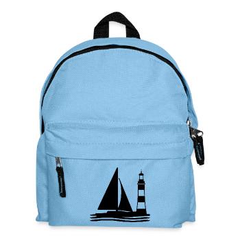 Sail - Kids' Backpack - light blue - Front
