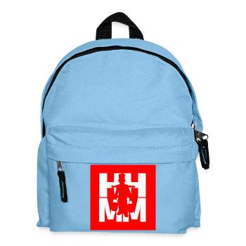 Hamburger Original mit Wasserträger Hummel Hummel - Kinder Rucksack - Hellblau - Vorne