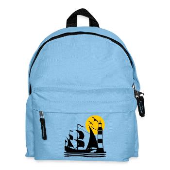 Sail - Kids' Backpack - light blue - Front
