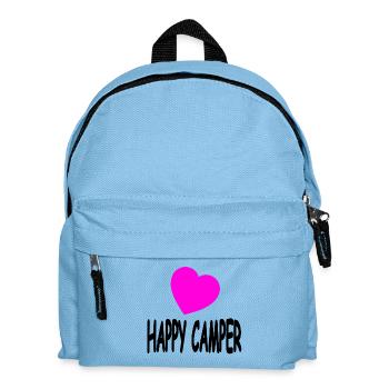 Camper - Kids' Backpack - light blue - Front