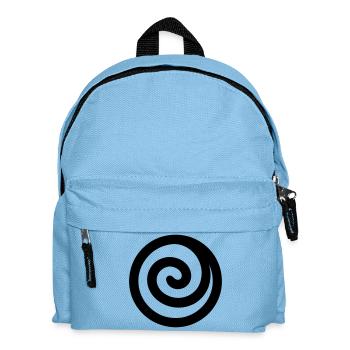 Japanese Spiral - Kids' Backpack - light blue - Front