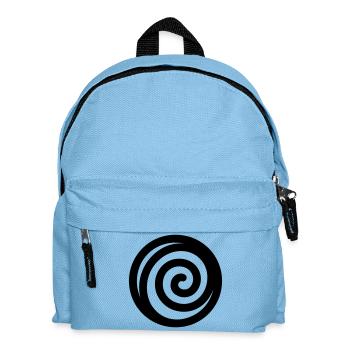 Japanese Spiral - Kids' Backpack - light blue - Front