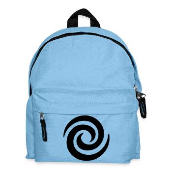 Japanese Spiral - Kids' Backpack - light blue - Front