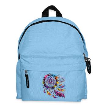 Symbol & Religion - Graffiti Dreamcatcher - Kids' Backpack - light blue - Front