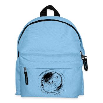 Bowling Ball Line Art - Kids' Backpack - light blue - Front