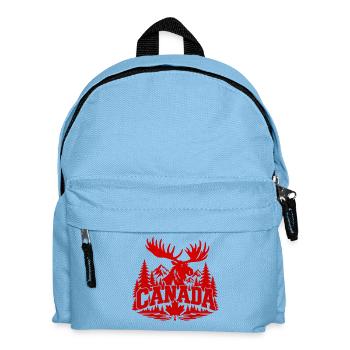 Canada Moose Crest - Kinder Rucksack - Hellblau - Vorne