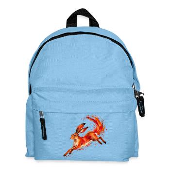 Feuerhase Sprinter - Kinder Rucksack - Hellblau - Vorne