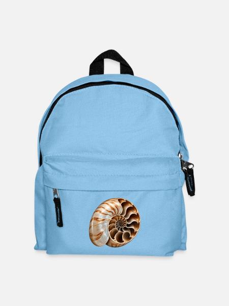 Unmöglicher Nautilus - Kinder Rucksack - Hellblau