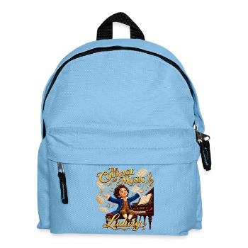Beethoven – Der Mut der Musik - Kinder Rucksack - Hellblau - Vorne