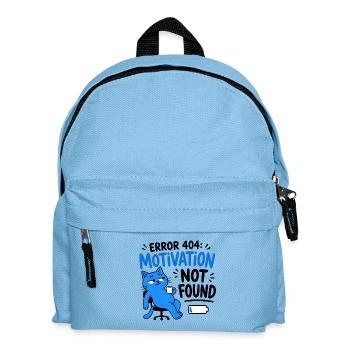 FEHLER 404: MOTIVATION NICHT GEFUNDEN – Chat Geek - Kinder Rucksack - Hellblau - Vorne