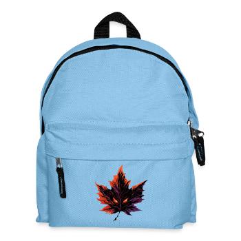 Evil Canadian Maple Leaf - Kinder Rucksack - Hellblau - Vorne