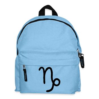 Steinbock-Tierkreiszeichen - Kinder Rucksack - Hellblau - Vorne