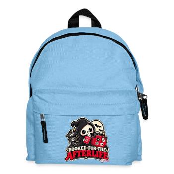 Halloween – Bucht für After – Spooky Travel - Kinder Rucksack - Hellblau - Vorne