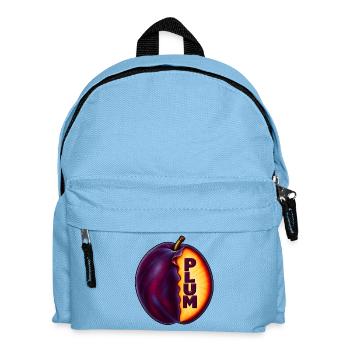 PLUM – Fruchtkunst - Kinder Rucksack - Hellblau - Vorne