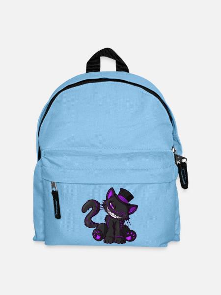 Nikka mit Top-Hut (Bella Donna‘s wicked world) - Kinder Rucksack - Hellblau