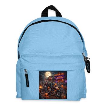 The Wicked Spoke Halloween Biker Night - Kinder Rucksack - Hellblau - Vorne