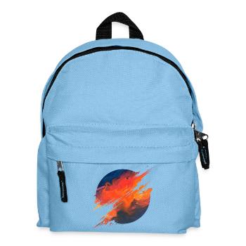 Aurora Ember Abstract Splash - Kinder Rucksack - Hellblau - Vorne