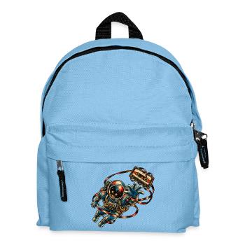 KOSMISCHER ROCKER | Mixtape - Kinder Rucksack - Hellblau - Vorne