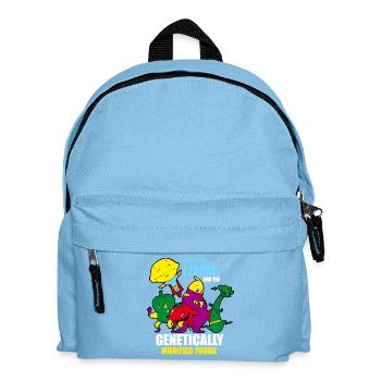 captain lemon an the genetically food - Kinder Rucksack - Hellblau - Vorne