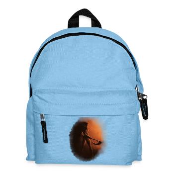 Tod Sensenfrau Gothic - Kinder Rucksack - Hellblau - Vorne