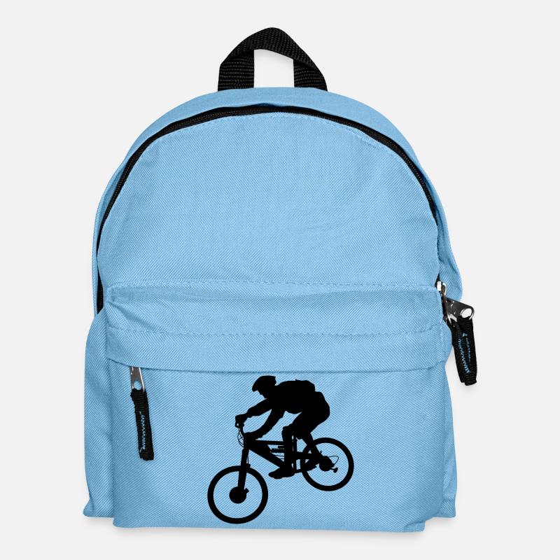 Biker - Kinder Rucksack - Hellblau