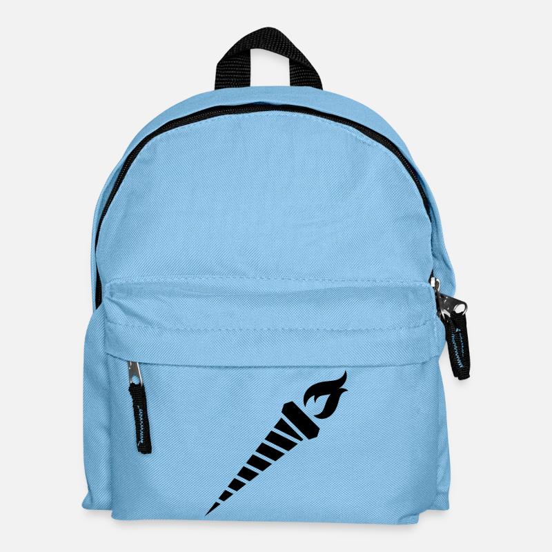 Fackel - Kinder Rucksack - Hellblau