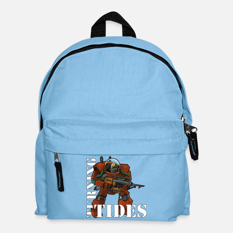 Turning Tides - Kids' Backpack - light blue