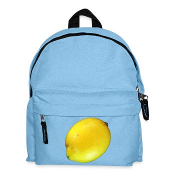 lemon limette zitrone citrus veggie gemuese fruits - Kinder Rucksack - Hellblau - Vorne