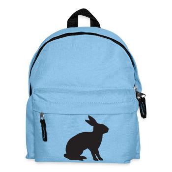 Rabbit - Kids' Backpack - light blue - Front