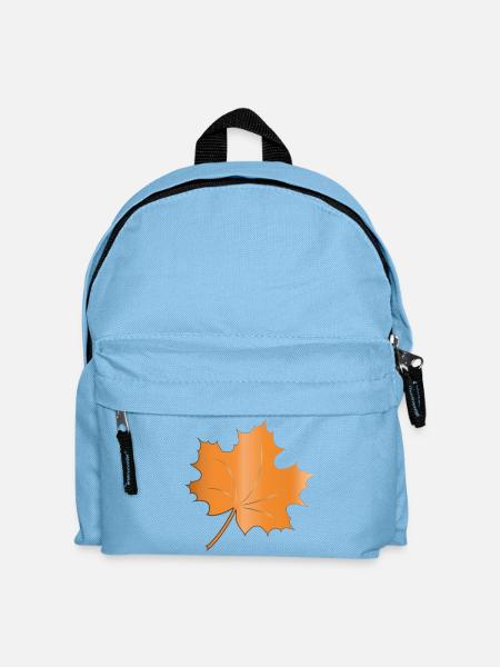 Herbst - Kinder Rucksack - Hellblau