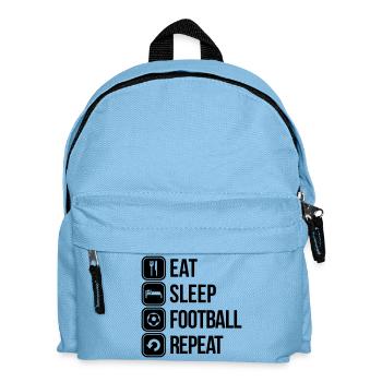 Fußballschuhe - Kinder Rucksack - Hellblau - Vorne