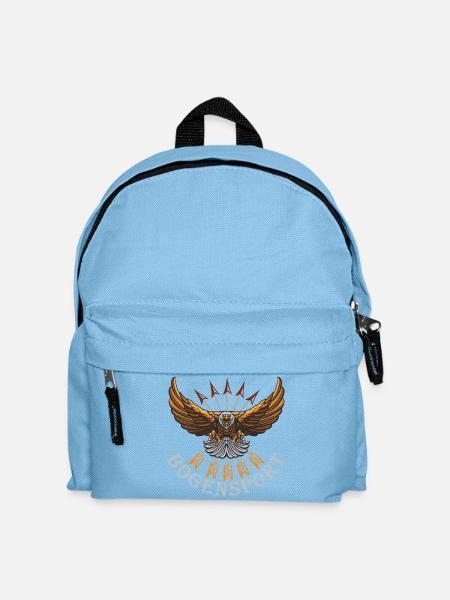 Majestätischer Adler mit Pfeilen - Kinder Rucksack - Hellblau