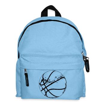 Dessin de basket-ball - Sac à dos Enfant - bleu clair - Devant