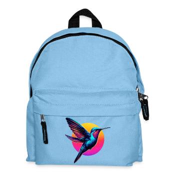 Hummingbird - Kids' Backpack - light blue - Front