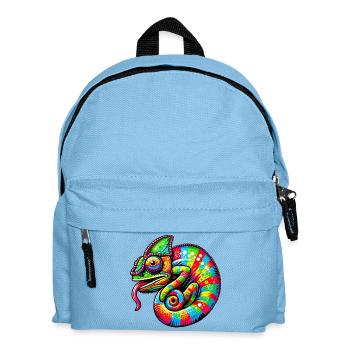 Chameleon - Kids' Backpack - light blue - Front