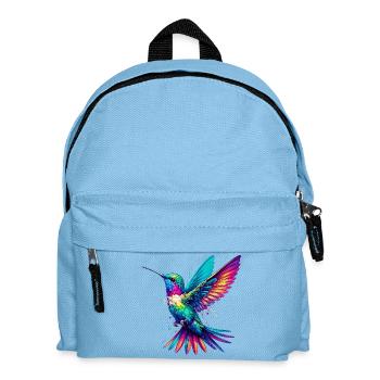 Hummingbird - Kids' Backpack - light blue - Front