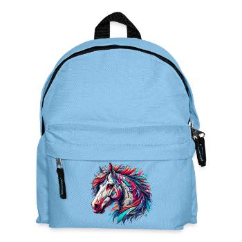 Cheval - Sac à dos Enfant - bleu clair - Devant