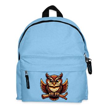 Hibou - Sac à dos Enfant - bleu clair - Devant