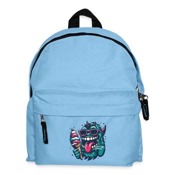 Monster Soft Icecream Usedom Island Shirt - Kids' Backpack - light blue - Front