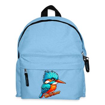 Martin-pêcheur - Sac à dos Enfant - bleu clair - Devant