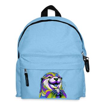Loutre - Sac à dos Enfant - bleu clair - Devant