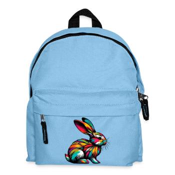 Lapin - Sac à dos Enfant - bleu clair - Devant