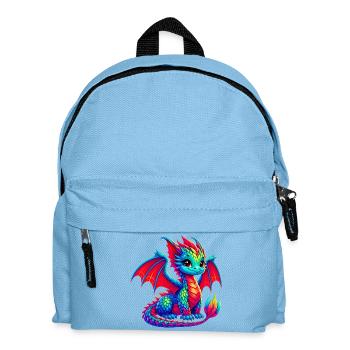 Dragon - Sac à dos Enfant - bleu clair - Devant