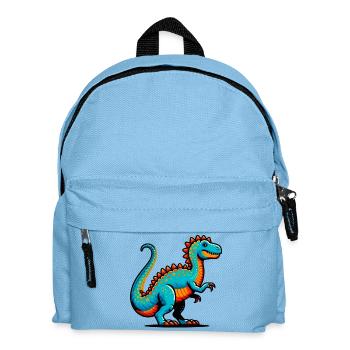 Dinosaur - Kids' Backpack - light blue - Front