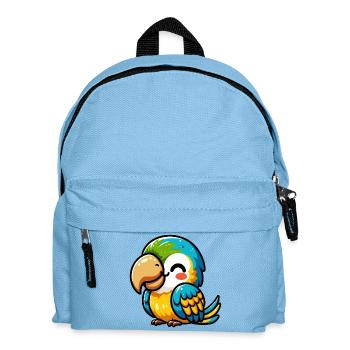 Perroquet - Sac à dos Enfant - bleu clair - Devant