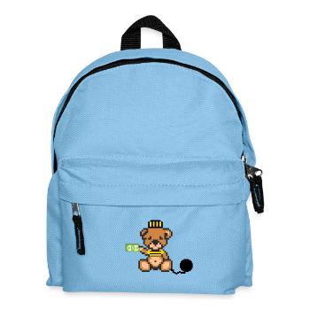 Pixel Bear Prisoner - Sac à dos Enfant - bleu clair - Devant