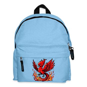 Phénix rouge - Sac à dos Enfant - bleu clair - Devant