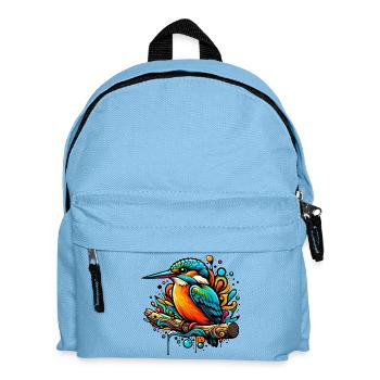 Martin-pêcheur - Sac à dos Enfant - bleu clair - Devant