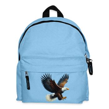 Adler - Kinder Rucksack - Hellblau - Vorne